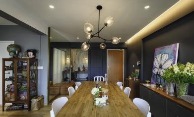 HDB Eclectic Design - Dining